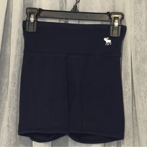 Abercrombie Kids Navy Blue Bike Shorts